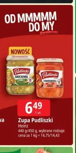 Zupa grochowa Pudliszki +1 wariant