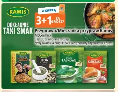 Mieszanka przypraw posypka truflowo-serowa Kamis +3 warianty