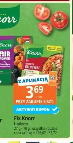 Fix Air Fryer chrupiące nuggetsy Knorr +1 wariant