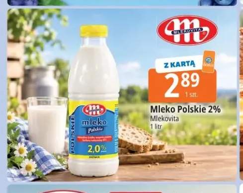 Mleko Polskie Mlekovita 2%