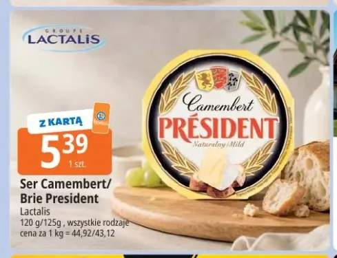 Ser Camembert Président Lactalis +1 wariant