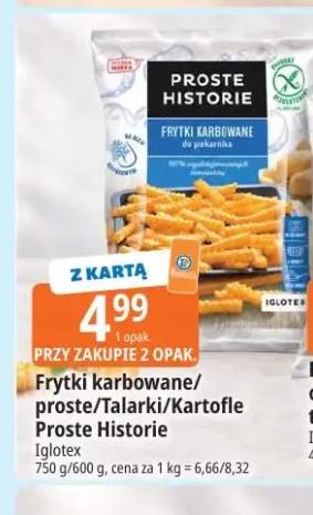 Frytki karbowane Proste Historie +3 warianty
