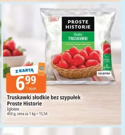 Truskawki słodkie bez szypułek Proste Historie