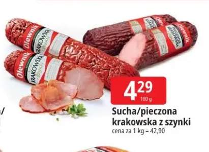 Pieczona krakowska z szynki Olewnik +1 wariant