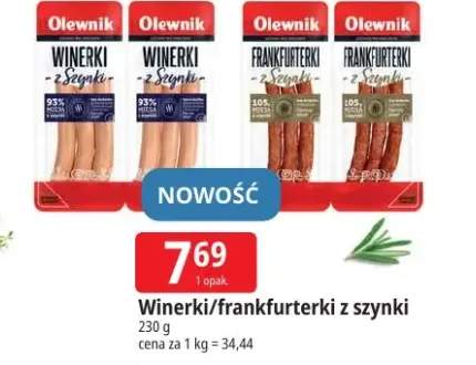Winerki z szynki Olewnik +1 wariant