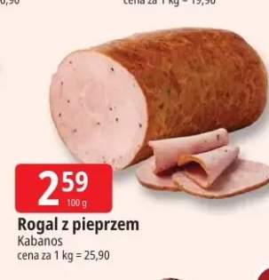 Rogal z pieprzem Kabanos