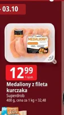 Medaliony z fileta kurczaka Superdrob