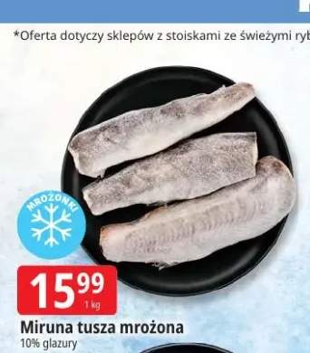 Miruna tusza mrożona 10% glazury