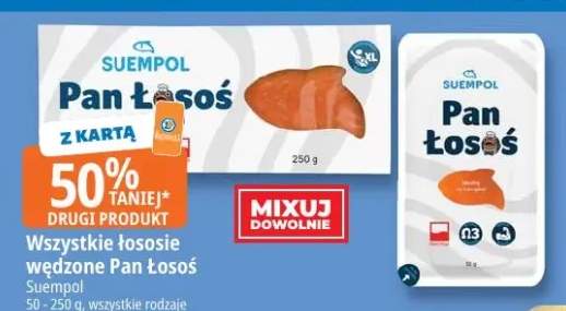 Łososie wędzone Pan Łosoś Suempol +2 warianty