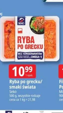 Ryba po grecku Seko +1 wariant