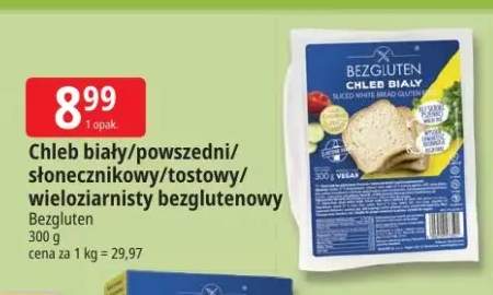 Chleb biały bezglutenowy Bezgluten +4 warianty