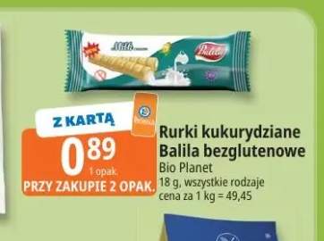 Rurki kukurydziane Balila bezglutenowe