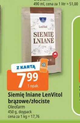 Siemię lniane LenVitol brązowe +1 wariant