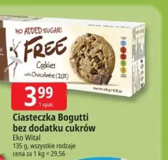 Ciasteczka Bogutti bez dodatku cukrów