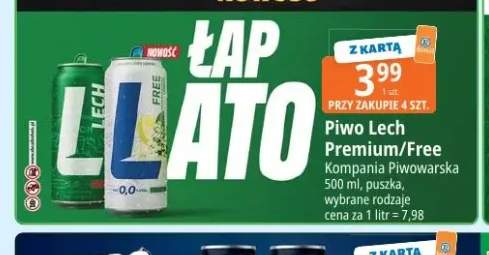 Piwo Lech Premium +1 wariant