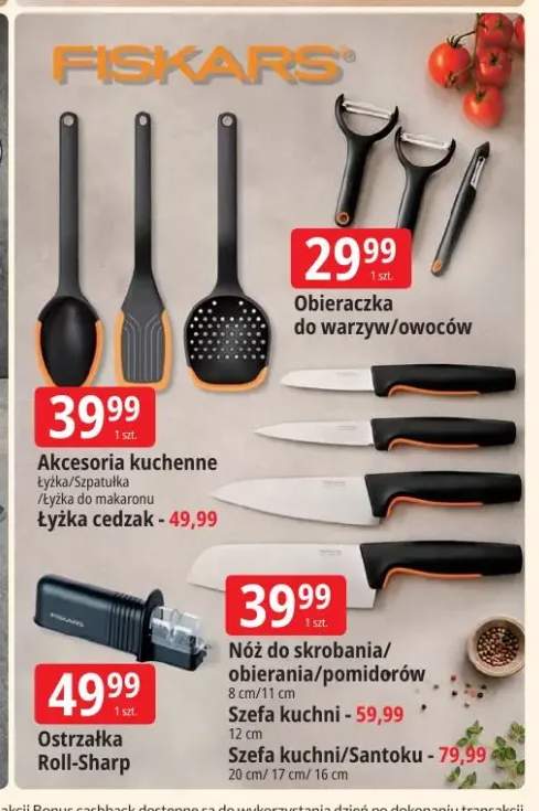 Obieraczka do warzyw i owoców Fiskars +11 wariantów