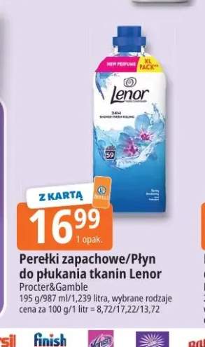 Perełki zapachowe/Płyn do płukania tkanin Lenor