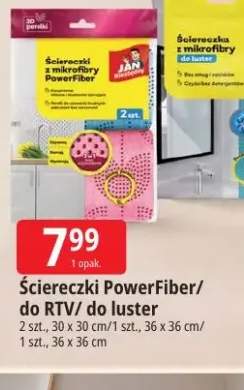 Ściereczki PowerFiber Jan Niezbędny +2 warianty
