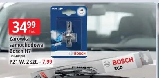 Żarówka samochodowa Bosch H7 +1 wariant
