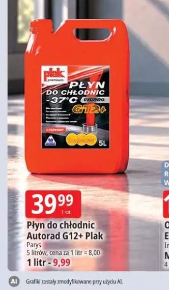 Płyn do chłodnic Autorad G12+ Plak