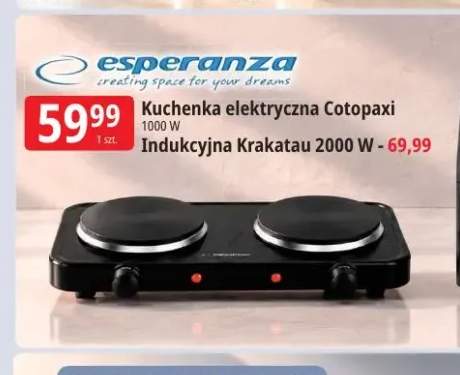 Kuchenka elektryczna Cotopaxi Esperanza +1 wariant