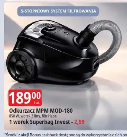 Odkurzacz Mpm MOD-180 +1 wariant