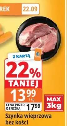 Szynka wieprzowa bez kości