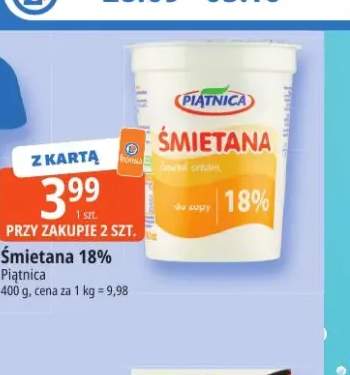 Śmietana Piątnica 18%