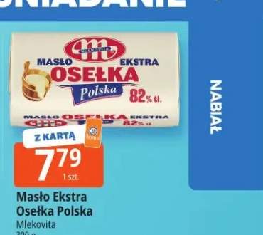 Masło Ekstra Osełka Polska Mlekovita