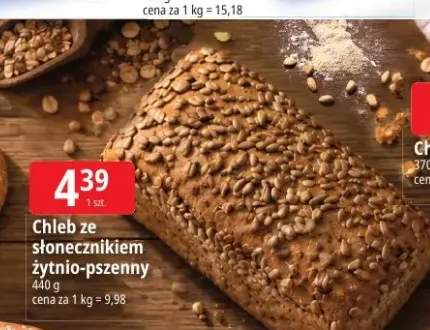 Chleb ze słonecznikiem żytnio-pszenny