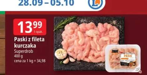 Paski z fileta kurczaka Superdrob
