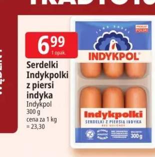 Serdelki Indykpolki z piersi indyka Indykpol