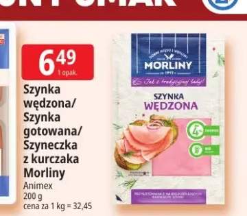 Szynka wędzona Morliny +2 warianty