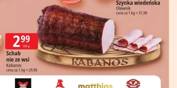 Schab nie ze wsi Kabanos