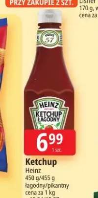 Ketchup łagodny Heinz +1 wariant