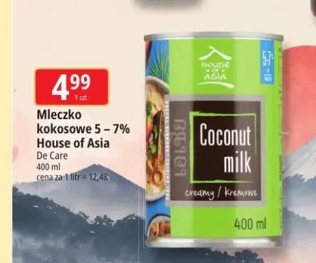 Mleczko kokosowe 5-7% House of Asia