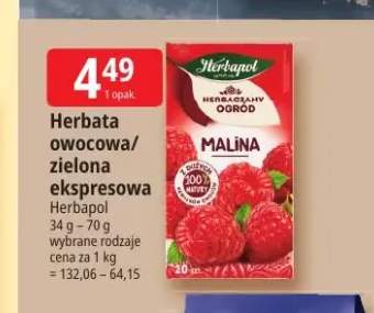 Herbata owocowa ekspresowa Herbapol +1 wariant