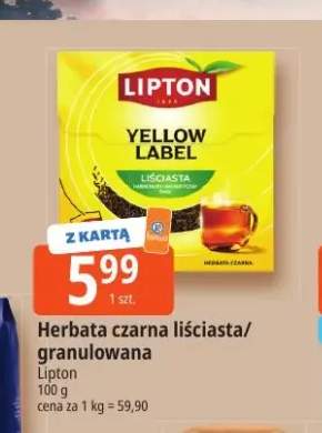 Herbata czarna liściasta Lipton +1 wariant