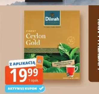 Herbata czarna ekspresowa Dilmah Gourmet Ceylon Gold +1 wariant