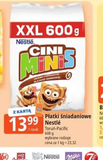 Płatki śniadaniowe Nestlé