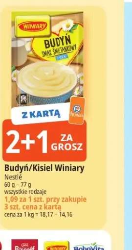 Budyń Winiary +1 wariant