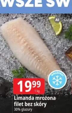 Limanda mrożona filet bez skóry