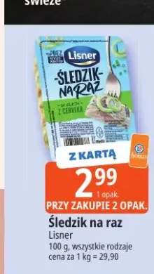 Śledzik na raz Lisner
