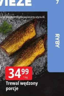Trewal wędzony porcje