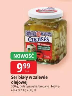 Ser biały w zalewie olejowej zioła i papryka Croisés +1 wariant