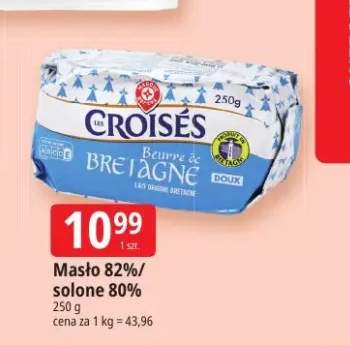 Masło Croisés 82% +1 wariant