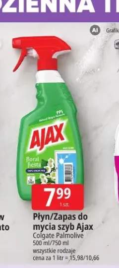 Płyn do mycia szyb Ajax +1 wariant