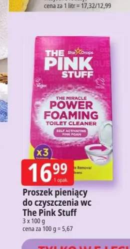 Proszek pieniący do czyszczenia wc The Pink Stuff 3-pak 100 g