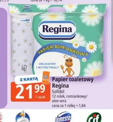Papier toaletowy rumiankowy Regina 12-pak +1 wariant