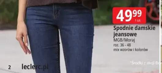 Spodnie damskie jeansowe MGB/Moraj